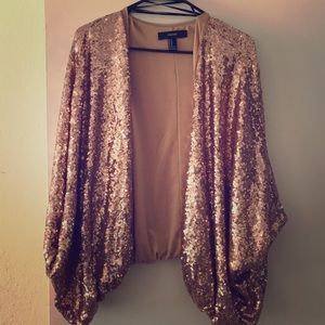 Sequin cardigan